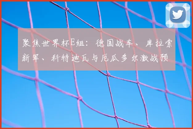 聚焦世界杯E组:德国战车、库拉索新军、科特迪瓦与厄瓜多尔激战预测